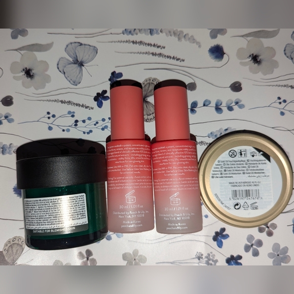 New Skincare Bundle incl. The Body Shop Mask + Wild Argan Oil & Cosmetic Bag - Picture 2 of 4